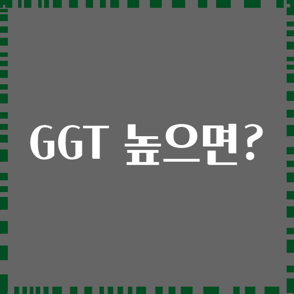 GGT 높으면?